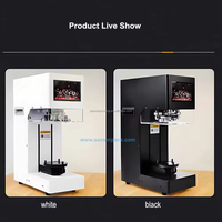 Nouvelle arrivée, machine à sertir automatique M2 en aluminium et plastique pour boîtes de conserve, machine à sceller les boissons par thermoscellage