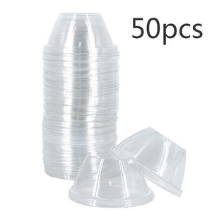 DD2313 Reemplazo 50PCS Tapa de cubiertas de plantas para tapas de domo de cultivo hidropónico Compatible con domos de cultivo transparentes <span class=keywords><strong>AeroGarden</strong></span> - Product Image 5