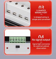 Mini interrupteur de transfert automatique CB triphasé 4P à double alimentation 63A 504A Capacité de coupure Conception intelligente pour l'industrie