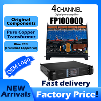 Amplificateur de puissance professionnel 2U Classe-TD FP20000Q/FP10000Q/FP8000Q/FP14000 pour enceintes de discothèque et DJ