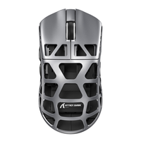Attack Shark R3 Magnesium Aloi Mouse nirkabel PAW3395 3 Mode 8000Hz sikat tinggi Mouse Gaming makro FPS