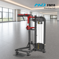 Machine de musculation des mollets MND FM18 – Appareil d'entraînement des mollets au design élégant pour la maison, la salle de sport et le remodelage des jambes des jeunes