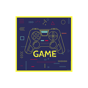 Vajilla de Papel Personalizada DAMAI con Temática de Juegos, Platos, Vasos y Servilletas de Papel para Fiestas - Product Image 5