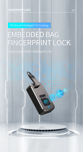 Lucchetto Intelligente con Impronta Digitale Integrata per Borse, <span class=keywords><strong>Antifurto</strong></span> con Archiviazione Cloud e SDK di Rete - Product Image 2