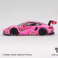 MINIGT 1:64 GT3 R Rose Dinosaure Modèle de Voiture en Alliage Métallique Décoration # 1052 à partir de 14 ans