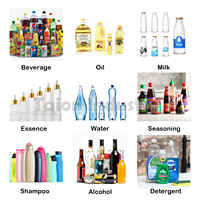 Machines de remplissage pneumatiques verticales rentables de liquide de l'eau pure de lait de jus de boisson