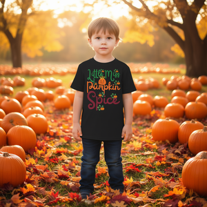 T-shirt unisexe pour enfants avec motif de fruits orange souriants, manches courtes, col rond, imprimé numérique fantaisie, en coton - Product Image 3