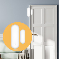 Alarmes intelligentes pour la maison Tuya, capteur de porte/fenêtre Wifi, détecteur d'ouverture/fermeture de porte