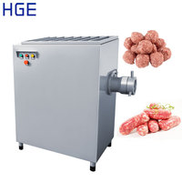 Hachoir à viande commercial automatique en acier inoxydable 304, machine à saucisses industrielle, hachoir à viande congelée, pour boulettes de viande et poulet, avec roulement de moteur