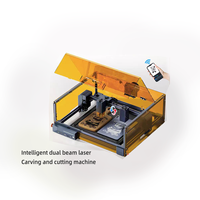 Machine de gravure laser miniature intelligente YHS, machine de découpe et de gravure laser portable pour le bois, certifiée CE