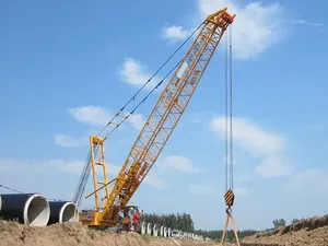 Factory Direct Sale Price 55 Ton Crawler <b>Crane</b> Long Boom XGC55 QUY55 Hydraulic Mobile Tracked Construction <b>Crane</b> - Product Image 2