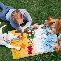 Tapis d'entraînement olfactif pour animaux de compagnie Ocean Beach / Tapis olfactif pour chien