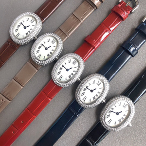 Montre mécanique automatique élégante et tendance, échelle à chiffres romains noirs, options de bracelet multicolores, étanche pour un usage quotidien - Product Image 5