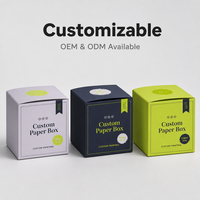 Boîte en carton carrée personnalisée avec impression, pliable, à rabat, emballage de qualité supérieure pour la vente au détail, cadeaux, cosmétiques, aliments, bonbons, vente en gros