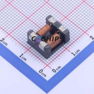PCAQ1211MW-222 Common Mode Filter SMD-4P,12x10.8mm RF 2 125V 1.8A 2.2kOhm@100MHz - Product Image 2