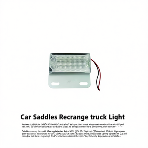 Luces LED Rectangulares Blancas de 24V para Camiones, 8.4x7.5cm, para Vehículos Comerciales - Product Image 2