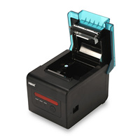 Impresora Térmica de Recibos de Alta Gama con Cortador Automático de 80 mm, Velocidad de Impresión de 300 mm/s, Resistente al Agua y al Polvo, con Lector de Códigos de Barras 1D/2D