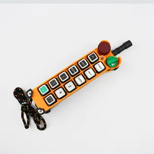 F24-12S Overhead Crane Industrial Wireless Remote Control Remote Control 12 Single Speed Channel 1 Transmitter 1 Receive