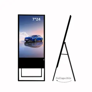 Новый дизайн 43 дюймов портативный Digital Signage с Android Os Digital меню доска