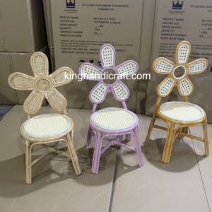 Sillas Infantiles de Ratán Hechas a Mano, Modernas, Duraderas y Seguras para Uso en la Cocina, Fiestas, Bodas y Eventos de Cumpleaños - Product Image 5