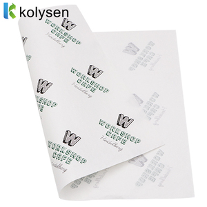 Tùy chỉnh in không thấm mỡ Giấy nướng cho bánh sandwich Hamburger Deli sử dụng sản xuất sáp tráng Sheets đối với bánh bao bì - Product Image 1
