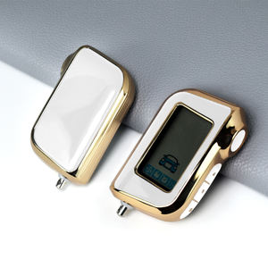 TPU Gold Edge étui à clés de voiture Starline Auto Key Shell Fob Cover <span class=keywords><strong>Version</strong></span> russe alarme de voiture bidirectionnelle LCD télécommande - Product Image 4