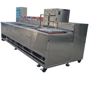 28KHZ 30L-750L Industrial Lavado por vibración de alta frecuencia Baños limpiadores ultrasónicos para limpiar piezas de motor - Product Image 6