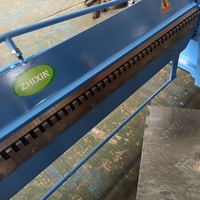 Machine manuelle de formage de brides TDF, outil de pliage de conduits CVC, plieuse de tôles