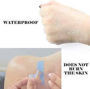 Bande de levage de sein transparente Sexy pour femmes imperméable à l'eau Invisible clair Boobtape pour push-up Transparent Body Boob Cover - Product Image 3