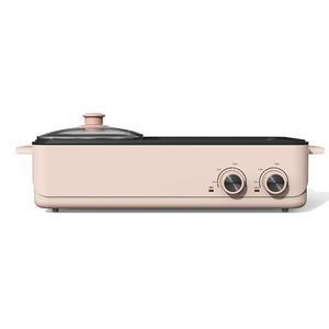 Parrilla Eléctrica y Olla Caliente 2 en 1 Andong con Superficie Antiadherente y Sin Humo para el Hogar, para 2-3 Personas - Product Image 5