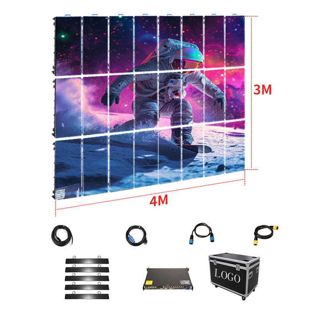 Rapid Deploy Outdoor Rental LED System Manufacturer Foldable Containerized Waterproof Screen Animation Support High Brightness
