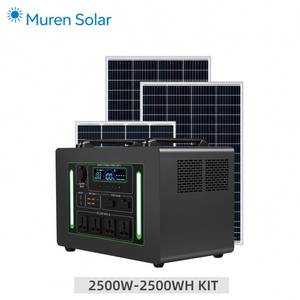 Paquete de Estación de Energía Portátil YN30 de 2500W, Incluye Dos Paneles Solares de 100W y Controlador - Product Image 4