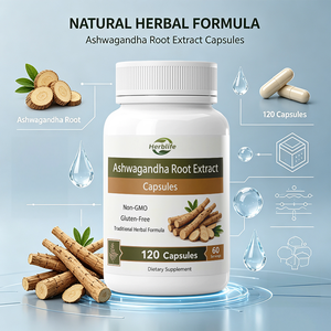 Cápsulas de Extracto de Raíz de Ashwagandha de Marca Privada OEM ODM, 2100 mg por Porción, 120 Cápsulas, Suplemento Vegano Sin Gluten - Product Image 3