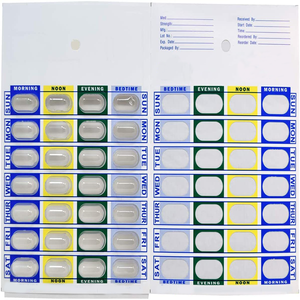 Bandeja de Plástico Médica Plegable de Uno, Dos y Tres Niveles, Blister para Pastillas, Embalaje para Cápsulas, Venta Caliente, Material de Embalaje Personalizado, PVC Transparente - Product Image 2