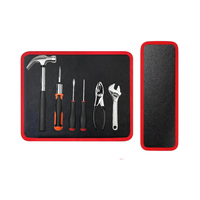 Ensemble de 3 tapis magnétiques en ferrite souple pour outils, en cuir, pour mécaniciens, avec surface antidérapante en PVC, pour garage et réparation automobile