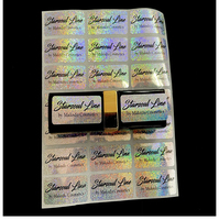 Rouleau d'étiquette étanche autocollants biodégradables pour rouge à lèvres impression d'étiquettes personnalisées et emballage pour cosmétique