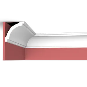 2022 Various promotional oem factory price garage door moldings integrated led light crown molding for Market