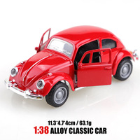 Mini modèle de voiture rétro classique en alliage 2