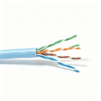 Cable de Red Ethernet UTP CAT5E de Alta Velocidad YIYE, 8 Conductores, 24 AWG, Cobre Libre de Oxígeno, para Interiores, Caja de Cable para Computadora, 1000 pies (300 m)