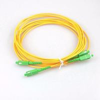 Sampel Gratis Kabel Patch Fiber Optik Indoor 7M 12-Fiber LC/PC Singlemode SM OS2 Berkinerja Tinggi 2.0mm LSZH Bersertifikasi ISO9001 FTTH