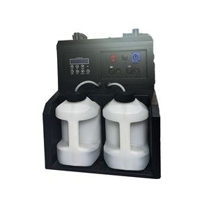 Machine à bulles de <span class=keywords><strong>fumée</strong></span> et de brouillard LED RVBW 4-en-1 à 2 têtes 1500W pour mariage, fête et équipement d'éclairage de scène - Product Image 5