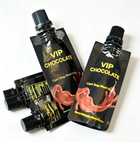 Boîte à tiroir coulissant de haute qualité au design le plus récent pour l'emballage extérieur de chocolat VIP Rhin'o, stimulation pour adultes, retardateur sexuel