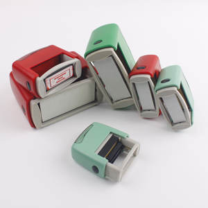 स्व-अपंग रबर स्टांप उच्च गुणवत्ता वाले त्वरित सुखाने वाले कपड़े स्टांप रचनात्मक नई फ्लिप स्याही बैक सील व्यवसाय पदोन्नति उपहार मुहर - Product Image 2