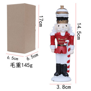 Nouvel ensemble de 4 <span class=keywords><strong>casse</strong></span>-noisettes de Noël durables en résine, idéal pour <span class=keywords><strong>les</strong></span> fêtes, <span class=keywords><strong>les</strong></span> centres commerciaux <span class=keywords><strong>et</strong></span> <span class=keywords><strong>les</strong></span> expositions - Product Image 2