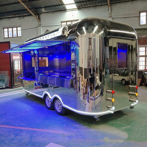 Carrito de Venta de Acero Inoxidable Airstyle con Superficie Pulida para Eventos Urbanos de Comida - Product Image 4