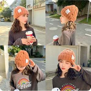 Chapeau d'hiver I-0103 pour femmes, bonnet en tricot, mode, chaud, bonnet de couple, bonnet en tricot pour femme - Product Image 5