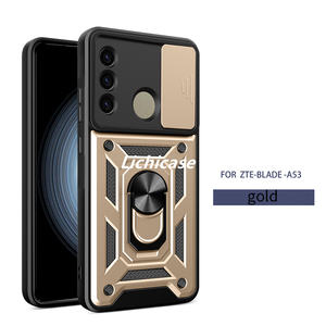 Lichicase Cámara Privacidad Armor PC + TPU Funda para ZTE Blade V60 Smart Blade <span class=keywords><strong>A75</strong></span> Fundas traseras a prueba de golpes - Product Image 3
