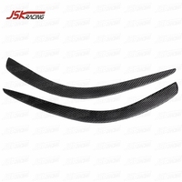 Pare-chocs avant en FIBER de carbone mat de STYLE série noire pour MERCEDES BENZ 2011 W204 AMG C63 de 2014 à C-CLASS