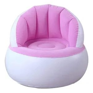 Một loạt các màu sắc có thể được tùy chỉnh Inflatable Lounger sofa không khí ghế màu cam hồng Inflatable sofa