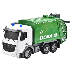 Nuevo eléctrico 2,4g 6 canales ingeniería Control remoto coche volcado saneamiento basura reciclaje vehículos de juguete Rc camión para niños - Product Image 6